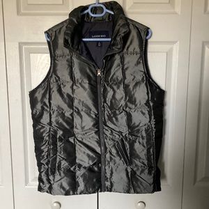 Gray/Silver Lands End Vest